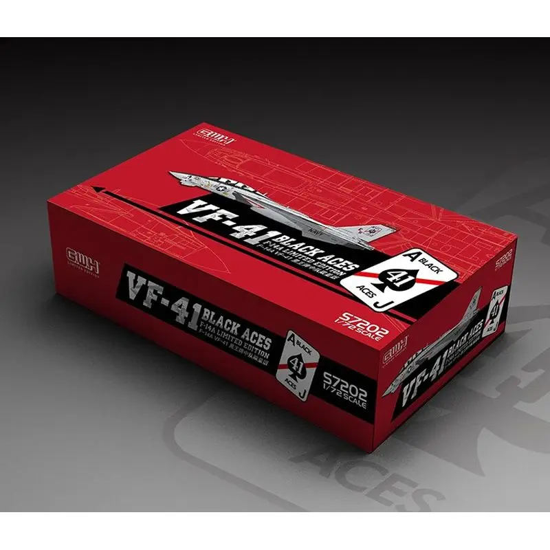 Great Wall Hobby S7202 1/72 U.S. F-14A Tomcat VF-41 Black Aces - Limited Edition - Scale Model Kit
Great Wall Hobby S7202 1/72 U.S. F-14A Tomcat VF-41 Black Aces - Limited Edition - Scale Model Kit