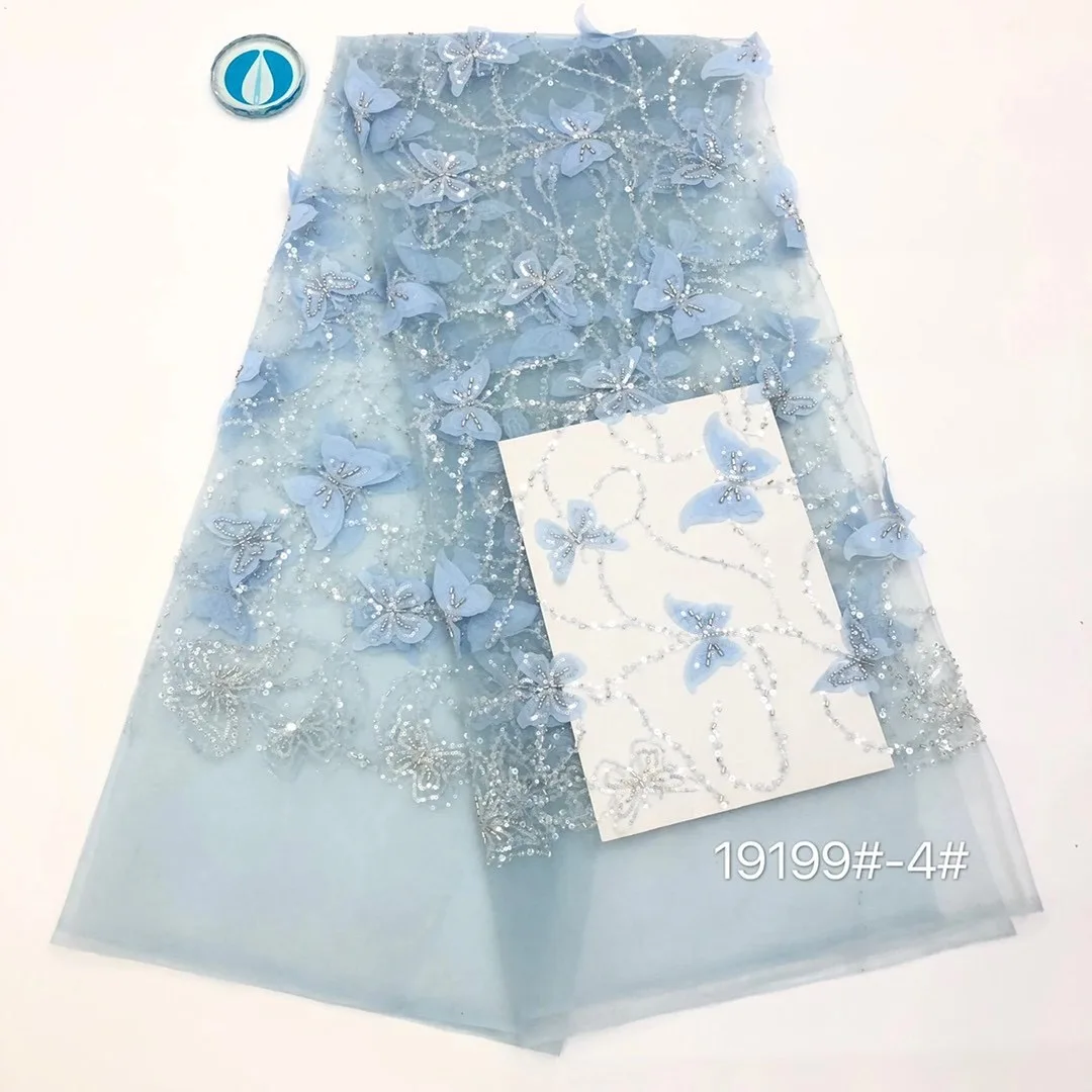 New High-end Heavy Mesh French Lace Fabric with High-quality African Handmade French Lace Beads, Dubai Wedding Dress XB4607
New High-end Heavy Mesh French Lace Fabric with High-quality African Handmade French Lace Beads, Dubai Wedding Dress XB4607
