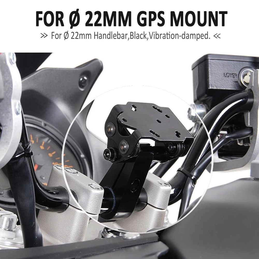 NEW Motorcycle Accessories Black Universal GPS Mount For Ø 22mm Handlebar Phone Bracket Holder
NEW Motorcycle Accessories Black Universal GPS Mount For Ø 22mm Handlebar Phone Bracket Holder