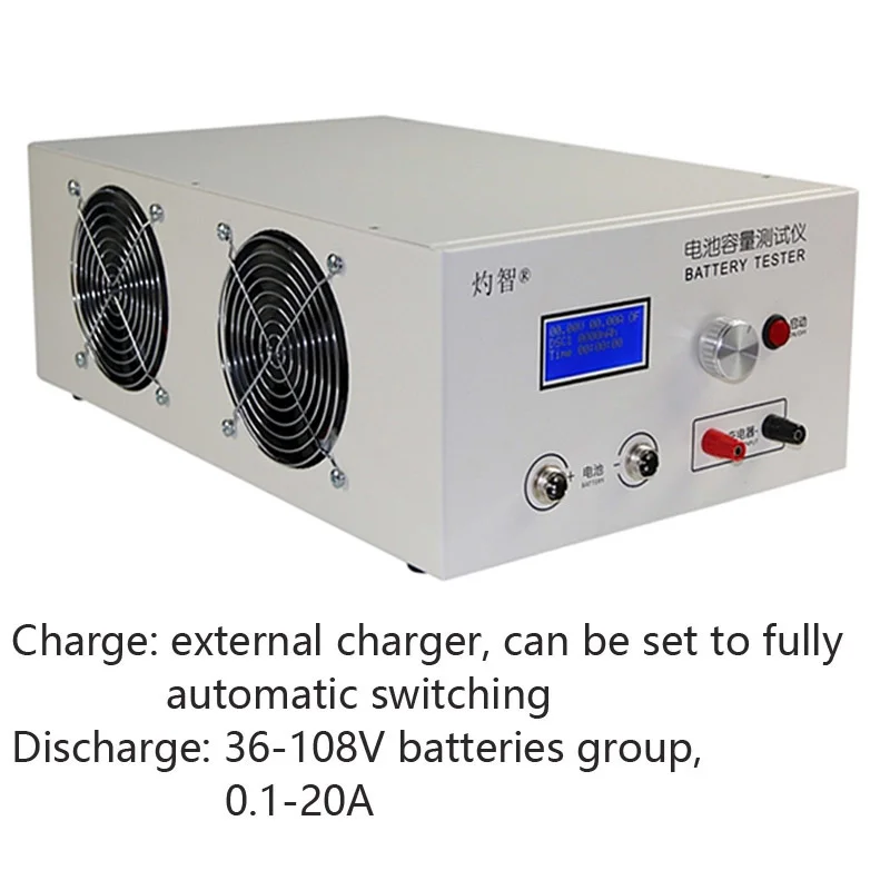 EBC-B20 12-72V 36-108V 20A Lead-acid Lithium Battery Discharge Capacity Tester Online Computer Software Support External Charger
EBC-B20 12-72V 36-108V 20A Lead-acid Lithium Battery Discharge Capacity Tester Online Computer Software Support External Charger