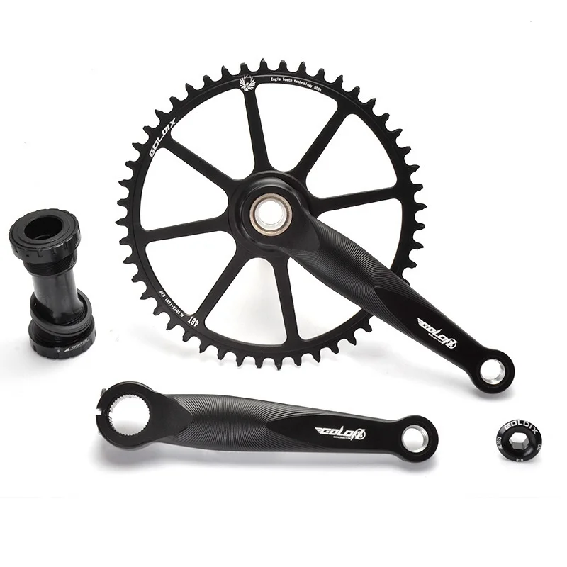 Road Folding Bike Crankset GXP 170/75mm Crank Narrow Wide GXP Chainring 42/44/46/48T Bicycle Sprocket Crank Set For SRAM SHIMANO
Road Folding Bike Crankset GXP 170/75mm Crank Narrow Wide GXP Chainring 42/44/46/48T Bicycle Sprocket Crank Set For SRAM SHIMANO