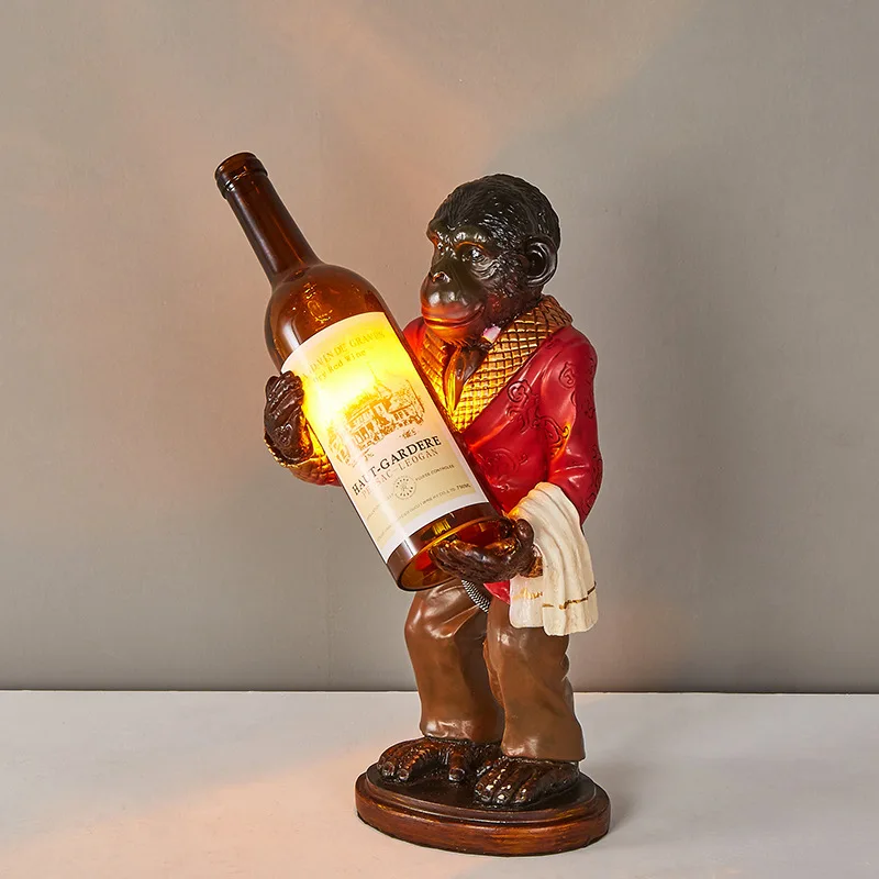 Loft Retro Industrial Style Table Lamp Dining Room Restaurant Bar Vintage Table Lights Creative Resin Monkey Bar Atmosphere Lamp
Loft Retro Industrial Style Table Lamp Dining Room Restaurant Bar Vintage Table Lights Creative Resin Monkey Bar Atmosphere Lamp