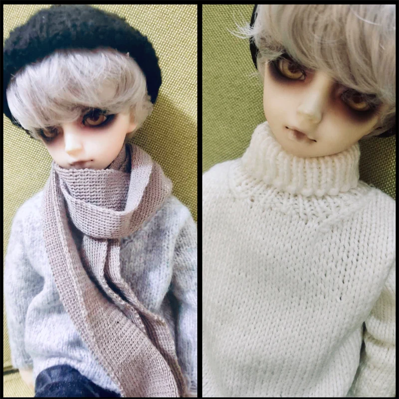 M1037 children handmade toy 1/6 1/3 1/4 uncle Doll clothes BJD/SD doll props Accessories clothes wite Knitted wool sweater 1pcs
M1037 children handmade toy 1/6 1/3 1/4 uncle Doll clothes BJD/SD doll props Accessories clothes wite Knitted wool sweater 1pcs