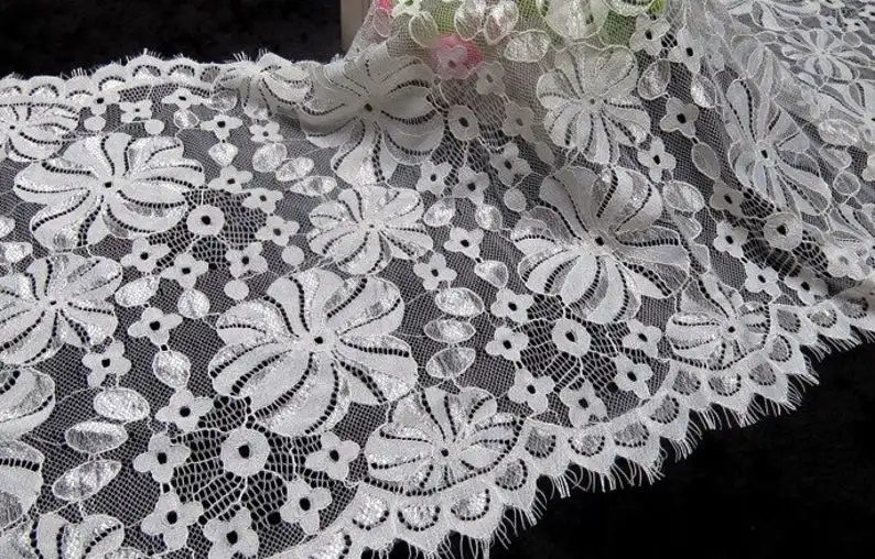 Sale ivory chantilly lace fabric, bridal lace fabric, wedding lace fabric, embroidered floral lace fabric 3 yards
Sale ivory chantilly lace fabric, bridal lace fabric, wedding lace fabric, embroidered floral lace fabric 3 yards