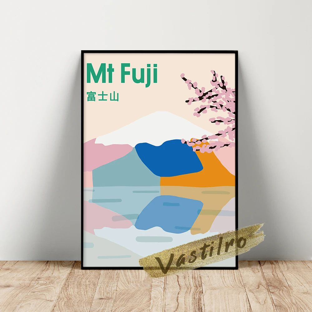 Japan Mount Fuji Scenery Abstract Vintage Art Canvas Painting Wall Picture Hotel Office Modern Home Decor Retro Prints Poster
Japan Mount Fuji Scenery Abstract Vintage Art Canvas Painting Wall Picture Hotel Office Modern Home Decor Retro Prints Poster