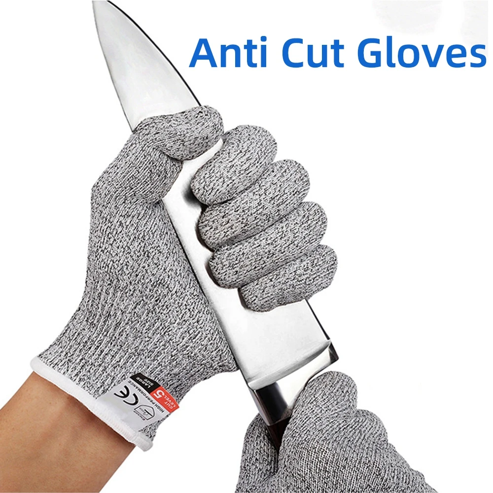 1/2/4 Pairs High-strength Grade Level 5 Protection Safety Anti Cut Gloves Kitchen Cut Resistant Gloves for Fish Meat Cutting
1/2/4 Pairs High-strength Grade Level 5 Protection Safety Anti Cut Gloves Kitchen Cut Resistant Gloves for Fish Meat Cutting