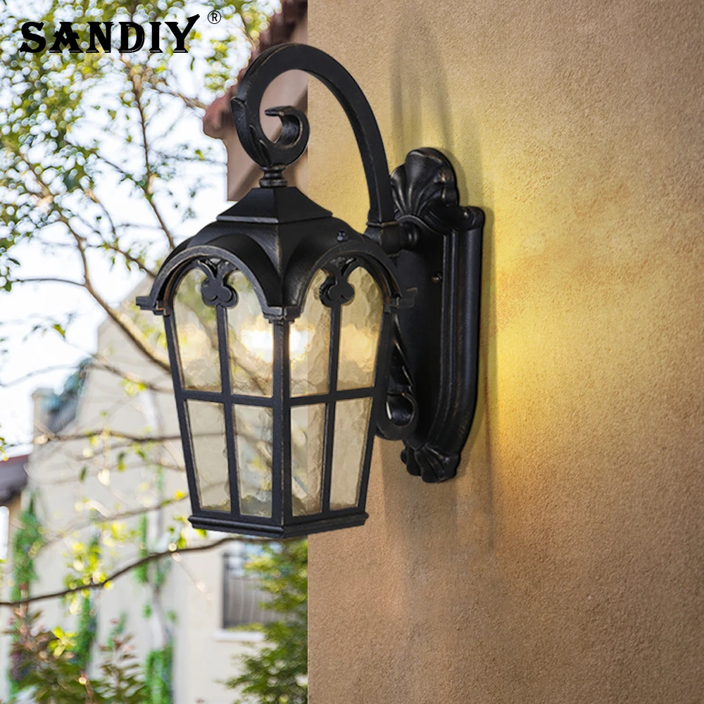 Vintage Garden Light Outdoor Wall Sconce Lamp Europe Retro Exterior Lighting Fixture IP65 Waterproof for House Porch Street Yard
Vintage Garden Light Outdoor Wall Sconce Lamp Europe Retro Exterior Lighting Fixture IP65 Waterproof for House Porch Street Yard