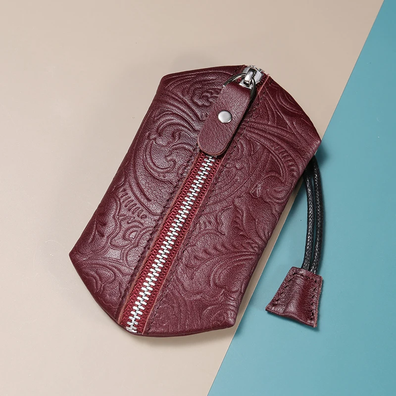 Genuine Leather Car Key Case Men Women Handmade Wallets Key Holder Zipper Bag Keychain Cover for Keys Organizer Card Bag
Genuine Leather Car Key Case Men Women Handmade Wallets Key Holder Zipper Bag Keychain Cover for Keys Organizer Card Bag