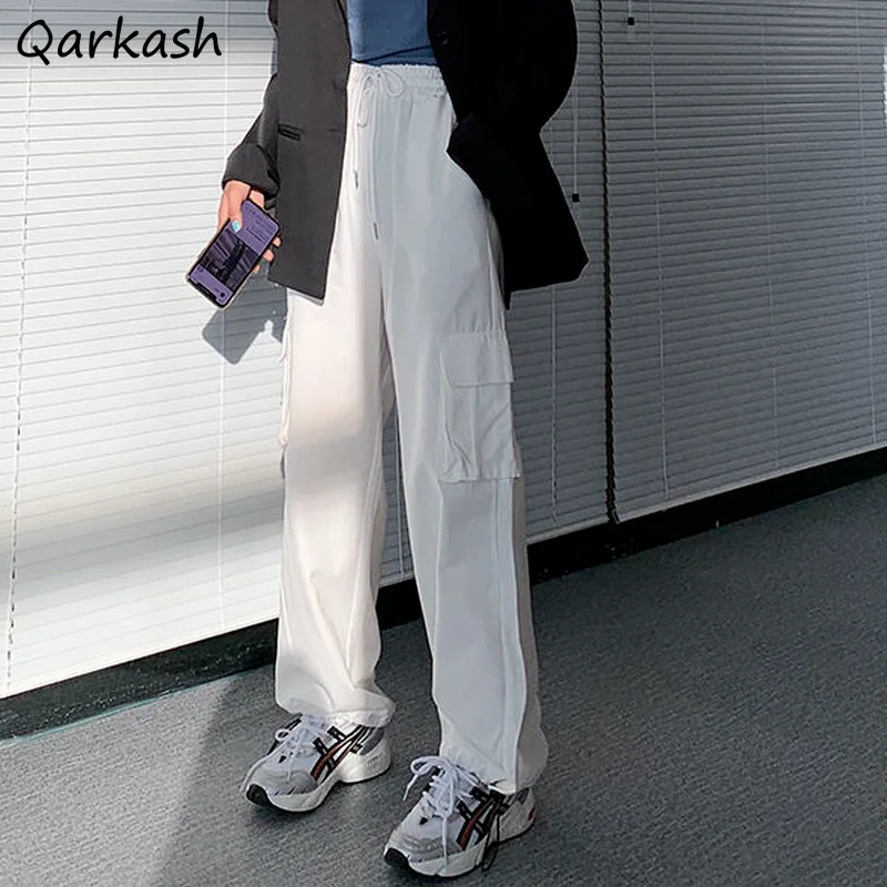 Cargo Pants Women High Street Stylish Solid Chic Daily Student Korean Style Casual All-match Summer Feminino Trousers Prevalent
Cargo Pants Women High Street Stylish Solid Chic Daily Student Korean Style Casual All-match Summer Feminino Trousers Prevalent