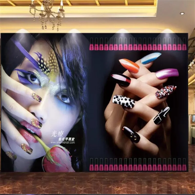wellyu Custom large 3d mural modern fashion beauty salon manicure tooling TV salon background wall wallpaper Papel de parede
wellyu Custom large 3d mural modern fashion beauty salon manicure tooling TV salon background wall wallpaper Papel de parede