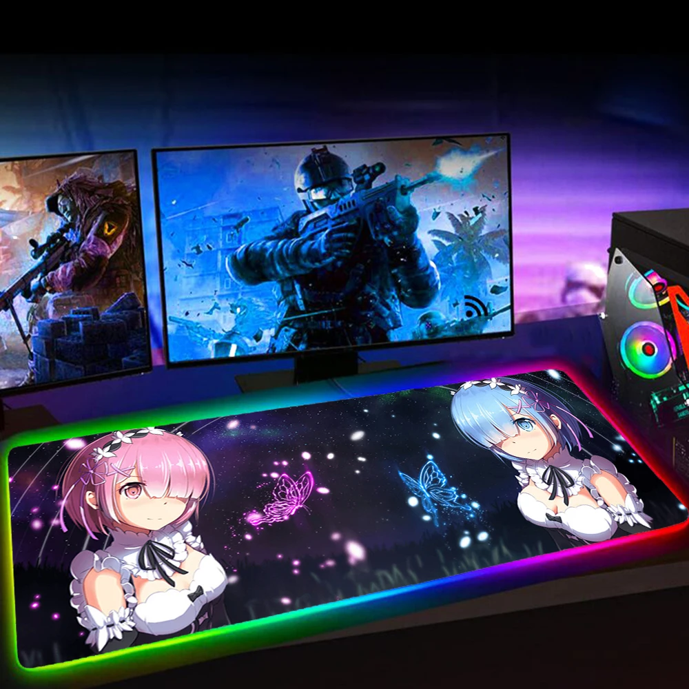 Игровой коврик для мыши XL со светодиодной подсветкой RGB Re Zero Kara, резиновый нескользящий коврик для мыши с подсветкой, коврик для мыши 90x30 см
Игровой коврик для мыши XL со светодиодной подсветкой RGB Re Zero Kara, резиновый нескользящий коврик для мыши с подсветкой, коврик для мыши 90x30 см