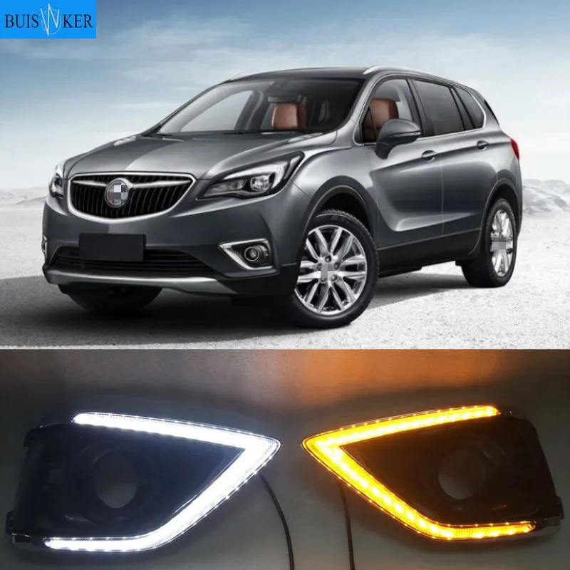 2pcs For Buick Envision 2018 Car LED DRL Daytime Running Lights White Driving Light Waterproof Car Styling
2pcs For Buick Envision 2018 Car LED DRL Daytime Running Lights White Driving Light Waterproof Car Styling