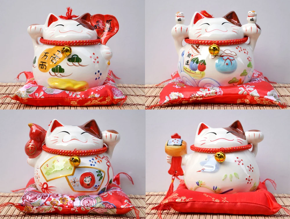 Decoration Arts crafts girl gifts get married Japanese wind cat ornaments in the large hotel restaurant opened new year gift 7 i
Decoration Arts crafts girl gifts get married Japanese wind cat ornaments in the large hotel restaurant opened new year gift 7 i