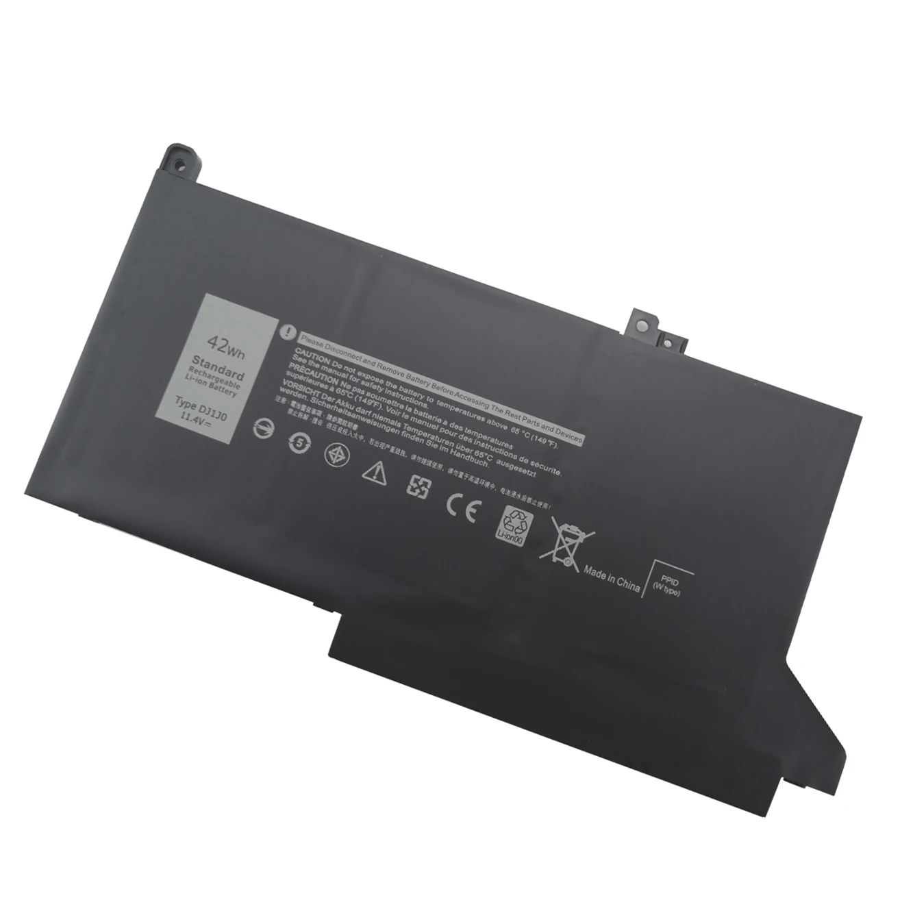 42wh 3600mAh 11.4V DJ1J0 New Laptop Battery for Dell Latitude 12 7000 7280 7480 PGFX4 ONFOH PG74G Fit Notebook
42wh 3600mAh 11.4V DJ1J0 New Laptop Battery for Dell Latitude 12 7000 7280 7480 PGFX4 ONFOH PG74G Fit Notebook