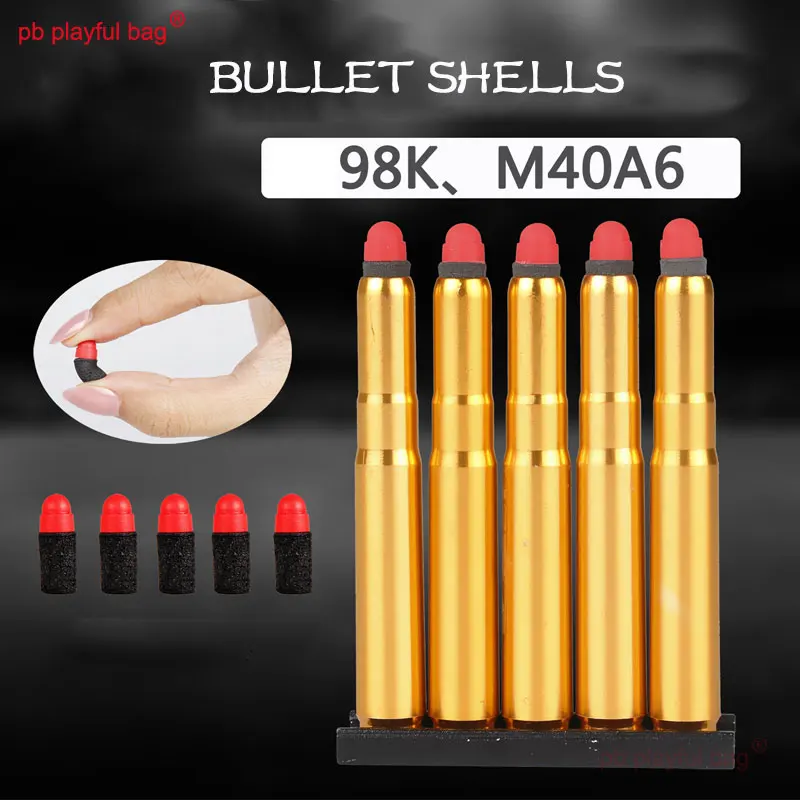 PB Playful Bag Outdoor Sports EVA Soft Bullet 98k M40A6 Toy Bullet Case Toy Accessories IG35
PB Playful Bag Outdoor Sports EVA Soft Bullet 98k M40A6 Toy Bullet Case Toy Accessories IG35