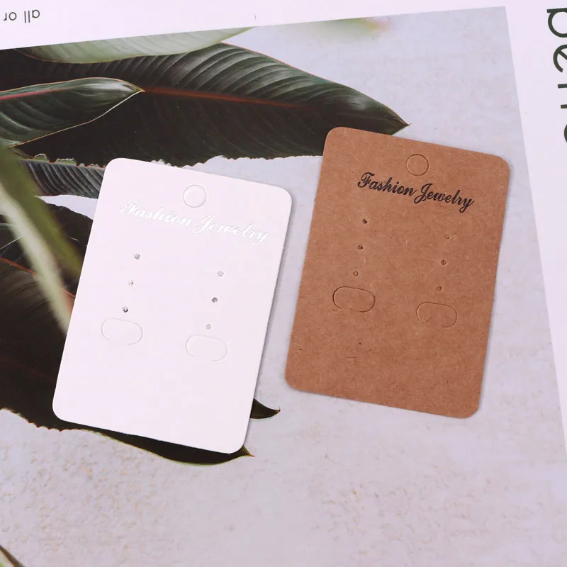 New Arrived Fashion Jewelry Earring Cards 100pcs/lot 5x7cm Paper Ear Stud Jewelry Packaging Display Cards Price Tags Wholesale
New Arrived Fashion Jewelry Earring Cards 100pcs/lot 5x7cm Paper Ear Stud Jewelry Packaging Display Cards Price Tags Wholesale