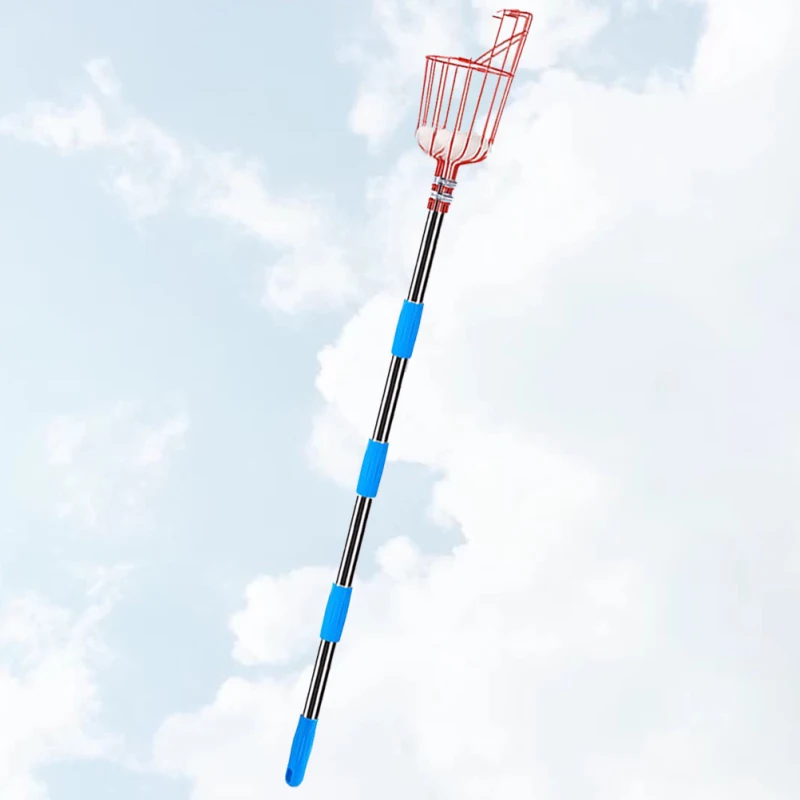 High-altitude Fruit Picker, Adjustable Lightweight Fruit Catcher Tool - Stainless Steel Apple Orange Pear Mango Pole with Basket
High-altitude Fruit Picker, Adjustable Lightweight Fruit Catcher Tool - Stainless Steel Apple Orange Pear Mango Pole with Basket