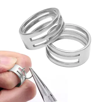 스테인레스 스틸 점프 링 개폐 손가락 쥬얼리 도구, 점프 링 개폐 DIY 쥬얼리 제작