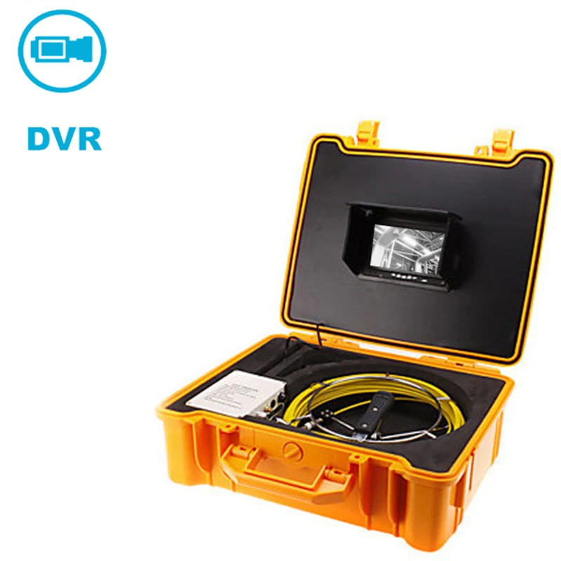 23mm Lens Industrial Endoscope 20m 7 Inch Monitor Waterproof Video Sewer Pipe Inspection Camera System with DVR Function
23mm Lens Industrial Endoscope 20m 7 Inch Monitor Waterproof Video Sewer Pipe Inspection Camera System with DVR Function