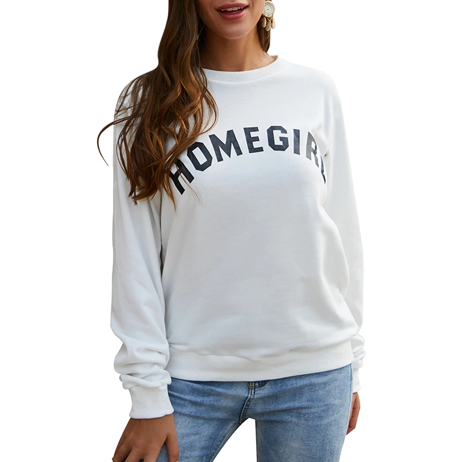 5 Colors Letter Print Hoodie Winter Round Neck Long Sleeve Thin Sweatshirts Women Streetwear Loose Hoodies Female Casual Coat
5 Colors Letter Print Hoodie Winter Round Neck Long Sleeve Thin Sweatshirts Women Streetwear Loose Hoodies Female Casual Coat