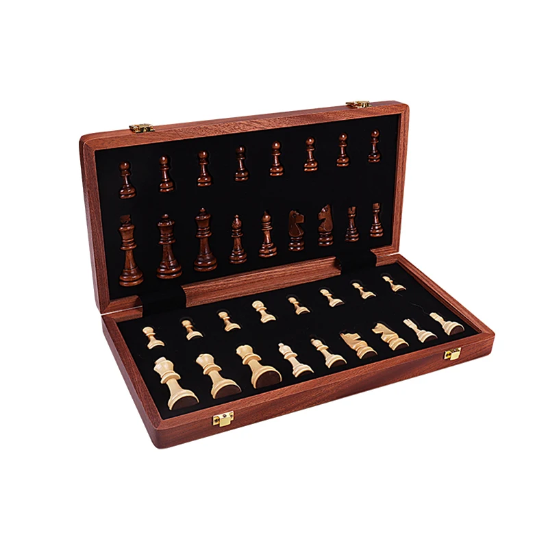 39CM 45CM Large Chess Retro Wooden Folding Chessboard Set with Crafted Chesspiece Outdoor Travel Portable Board Game Gifts Ideas
39CM 45CM Large Chess Retro Wooden Folding Chessboard Set with Crafted Chesspiece Outdoor Travel Portable Board Game Gifts Ideas