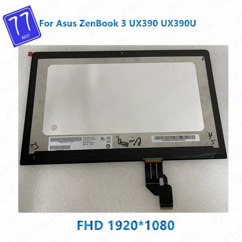 FHD 1920*1080 12.5" For Asus ZenBook UX390 UX390UA UX390UAK B125HAN03.0 Laptop LCD Display Panel Screen Replacement Assembly
FHD 1920*1080 12.5" For Asus ZenBook UX390 UX390UA UX390UAK B125HAN03.0 Laptop LCD Display Panel Screen Replacement Assembly