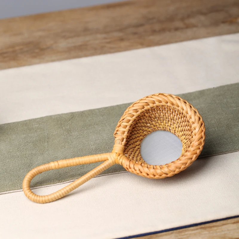 Handmade bamboo rattan tea filter tea leak tea ceremony accessories handle filter screen kung fu tea ceremony tea tableware
Handmade bamboo rattan tea filter tea leak tea ceremony accessories handle filter screen kung fu tea ceremony tea tableware