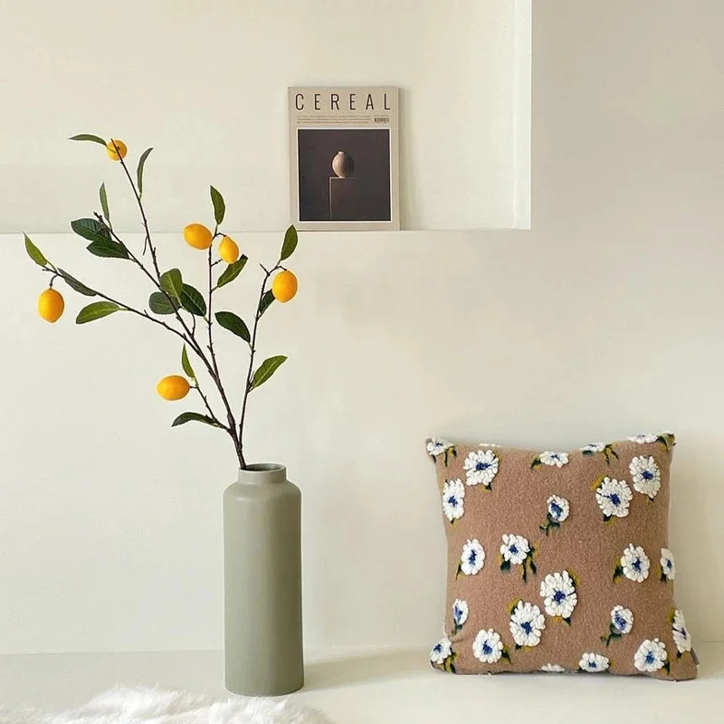 French Retro Daisy Floral Throw Pillow Case Vintage Back Support Cushion Cover Pillowcase Decorative Home Office Decor 45x45cm
French Retro Daisy Floral Throw Pillow Case Vintage Back Support Cushion Cover Pillowcase Decorative Home Office Decor 45x45cm