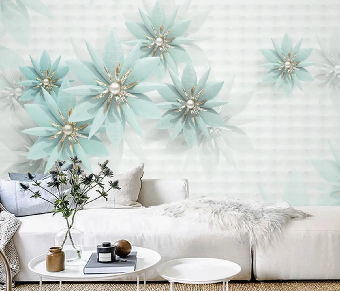 beibehang Custom Modern jewelry flower TV background wallpaper for living room decoration house 3D mural wall papers home decor
beibehang Custom Modern jewelry flower TV background wallpaper for living room decoration house 3D mural wall papers home decor
