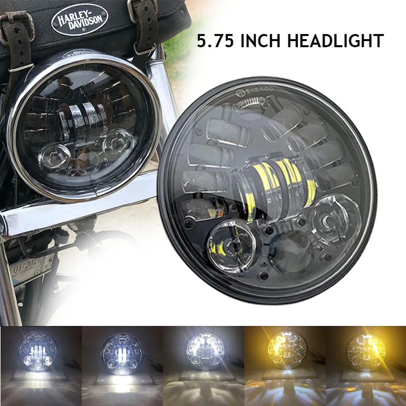 DOT 5-3/4" 5.75 LED Headlight for Yamaha V-Star XVS 650 950 For Motorcycle Bobber Cafe Racer 40W 45W 65W 80W Headlights
DOT 5-3/4" 5.75 LED Headlight for Yamaha V-Star XVS 650 950 For Motorcycle Bobber Cafe Racer 40W 45W 65W 80W Headlights