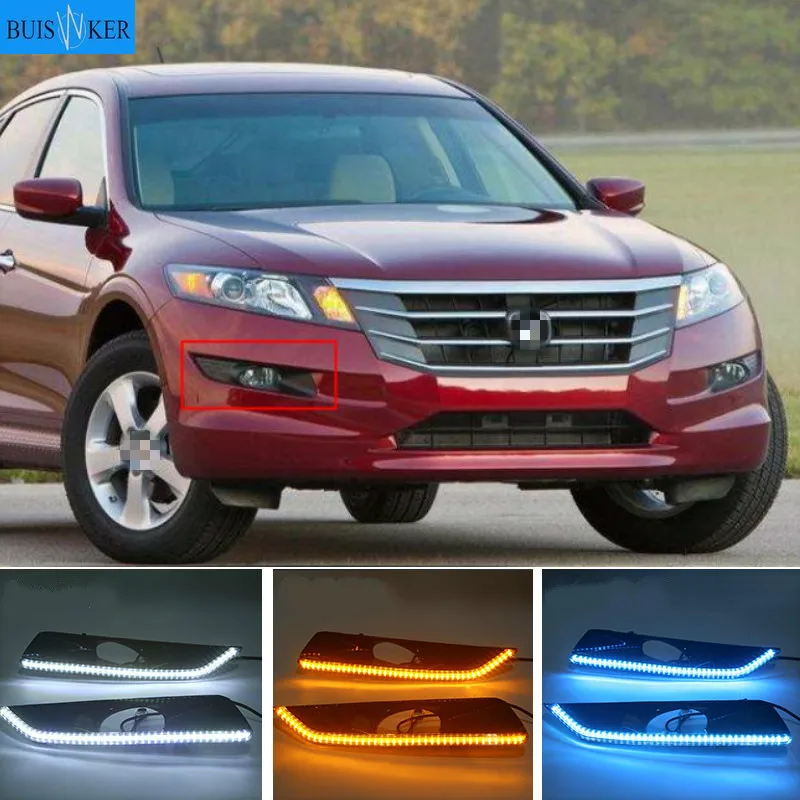 1 set LED DRL Daytime Running Lights 12V ABS Fog Lamps Cover Headlight Accessories For Honda Crosstour 2011 2012 2013
1 set LED DRL Daytime Running Lights 12V ABS Fog Lamps Cover Headlight Accessories For Honda Crosstour 2011 2012 2013
