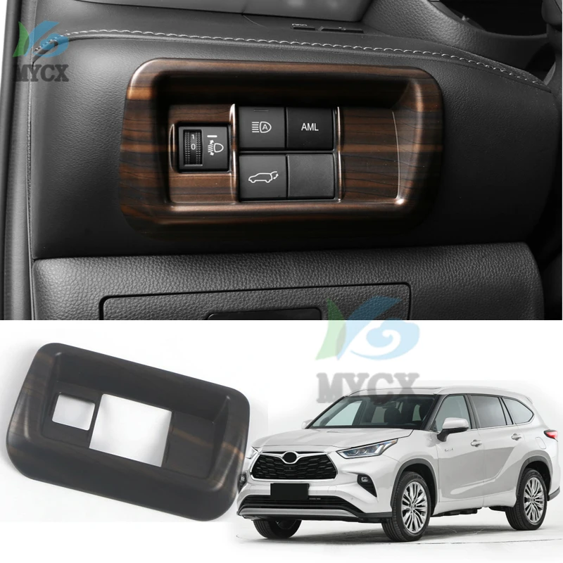 ABS Carbon Fiber Headlight Adjustment Frame For Toyota Kluge Highlander xu70 Refit 2022 2021 Car Accessories Interior Decoration
ABS Carbon Fiber Headlight Adjustment Frame For Toyota Kluge Highlander xu70 Refit 2022 2021 Car Accessories Interior Decoration