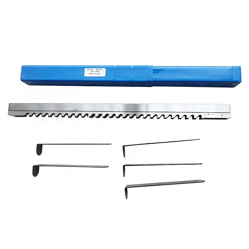 24mm HSS F Push-Type Keyway Broach with Shims American Push Knife Metric Sized CNC Keyway Cutting Tools for CNC Router 
24mm HSS F Push-Type Keyway Broach with Shims American Push Knife Metric Sized CNC Keyway Cutting Tools for CNC Router