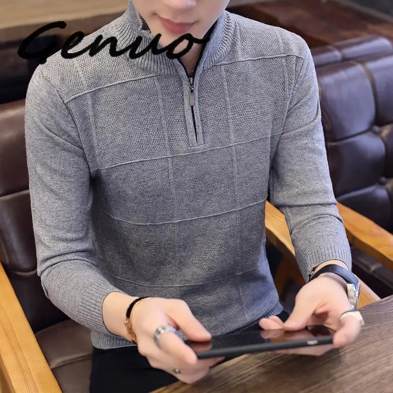 Genuo New 2020 Men's Sweaters Autumn Winter Warm Cashmere Wool Zipper Pullover Sweaters Man Casual Knitwear M-XXXL
Genuo New 2020 Men's Sweaters Autumn Winter Warm Cashmere Wool Zipper Pullover Sweaters Man Casual Knitwear M-XXXL