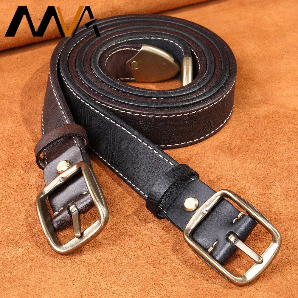 MVA Belts For Men New Fashion Leather Belt Men High Quality Male Genuine Leather Designer Male Belts Casual Business MJ-244
MVA Belts For Men New Fashion Leather Belt Men High Quality Male Genuine Leather Designer Male Belts Casual Business MJ-244
