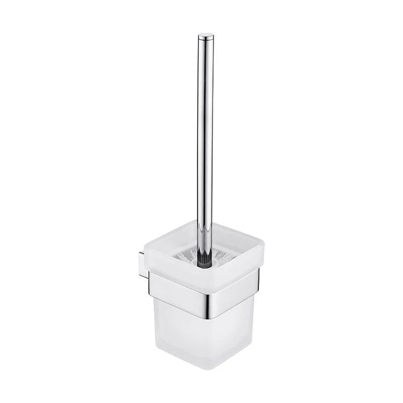 Square Bathroom Toilet Brush With Stainless Steel Holder Glass Cup Wall Mount Modern Style Toilet Brush Bathroom Accessorie
Square Bathroom Toilet Brush With Stainless Steel Holder Glass Cup Wall Mount Modern Style Toilet Brush Bathroom Accessorie