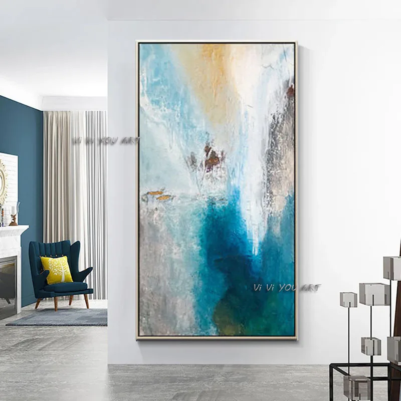 Canvas painting Hand Painted Abstract Oil Painting Wall Art Colorful Picture Modern pciture on Canvas Decor For Living Room
Canvas painting Hand Painted Abstract Oil Painting Wall Art Colorful Picture Modern pciture on Canvas Decor For Living Room