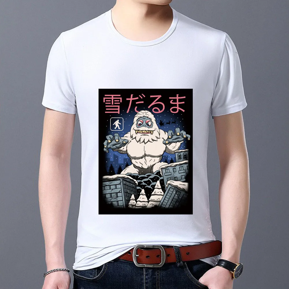 Men's T-shirt Streetwear Style Classic Japanese White Print Male Tee Shirt Comics Pattern Series Short Sleeve Tops Male Clothing
Men's T-shirt Streetwear Style Classic Japanese White Print Male Tee Shirt Comics Pattern Series Short Sleeve Tops Male Clothing