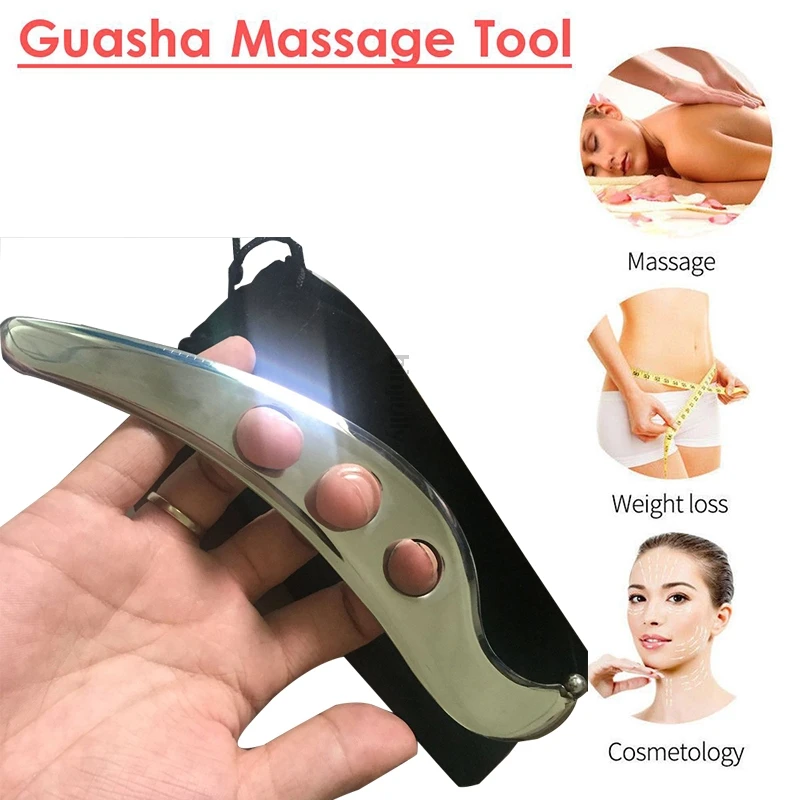 304 Stainless Steel Gua Sha Guasha Massager Tool Scraper Physical Therapy Loose Muscle Meridian Massage Machine SPA Board Tool
304 Stainless Steel Gua Sha Guasha Massager Tool Scraper Physical Therapy Loose Muscle Meridian Massage Machine SPA Board Tool