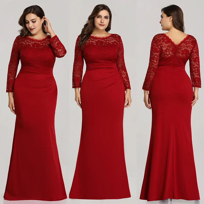 Plus Size Fishtail Evening Dresses Lady Formal Dresses Evening Gowns Women Elegant Party Dresses Popular Oversized Vestidos
Plus Size Fishtail Evening Dresses Lady Formal Dresses Evening Gowns Women Elegant Party Dresses Popular Oversized Vestidos