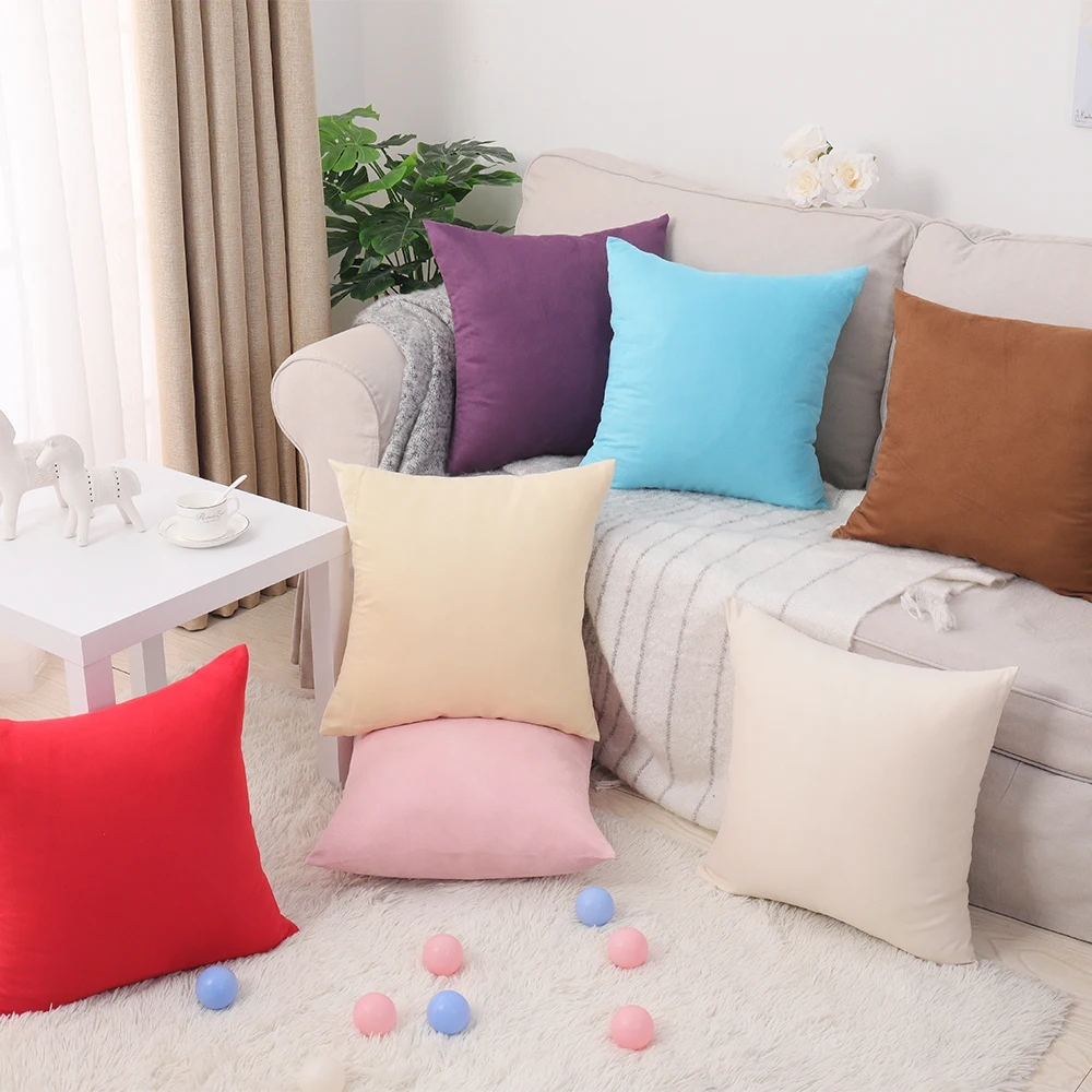 Suede Plain Throw Pillow Covers Decorative Home Square Cushion Cover Soft Nordic Solid Pillow Case for Sofa Bed Living Room
Suede Plain Throw Pillow Covers Decorative Home Square Cushion Cover Soft Nordic Solid Pillow Case for Sofa Bed Living Room