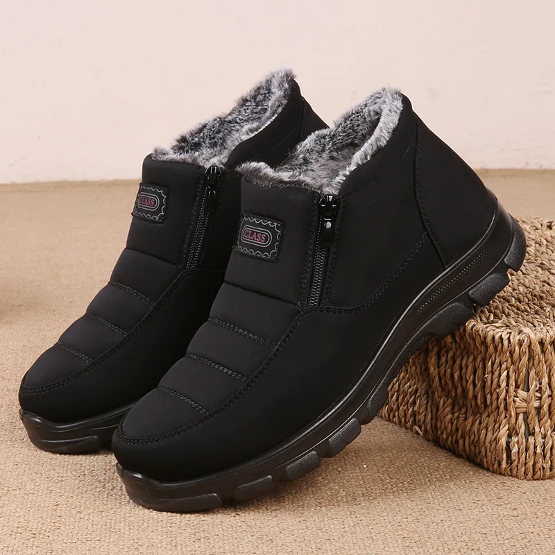 Winter New Thick Couple Snow Boots with Velvet Warm Side Zipper Outdoor Leisure Short Boots Cold Resistant Men's Cotton Shoes
Winter New Thick Couple Snow Boots with Velvet Warm Side Zipper Outdoor Leisure Short Boots Cold Resistant Men's Cotton Shoes