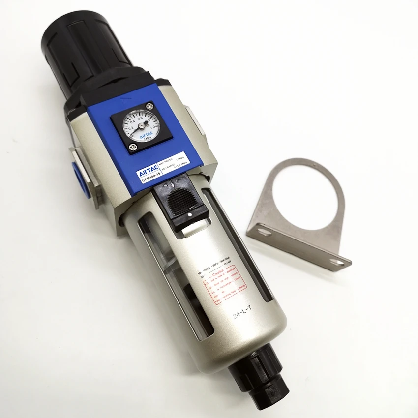 AirTAC Pneumatic Filter Air Treatment Unit Pressure Regulator Compressor GFR400015AF1 1/2''
AirTAC Pneumatic Filter Air Treatment Unit Pressure Regulator Compressor GFR400015AF1 1/2''