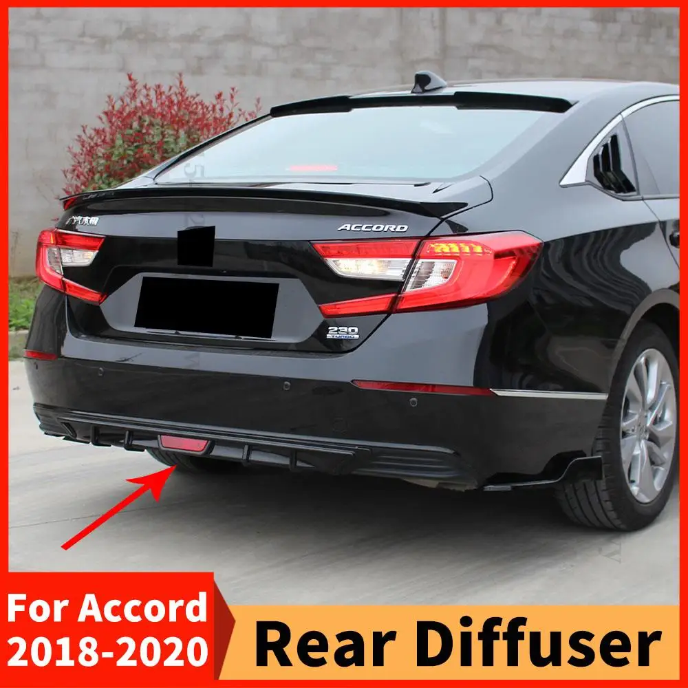 Protector Guard Carbon Fiber Cover Trim Body Kit Refit Rear Bumper Diffuser Lip Guard Bumper Lip For Honda Accord 2018 2019 2020
Protector Guard Carbon Fiber Cover Trim Body Kit Refit Rear Bumper Diffuser Lip Guard Bumper Lip For Honda Accord 2018 2019 2020