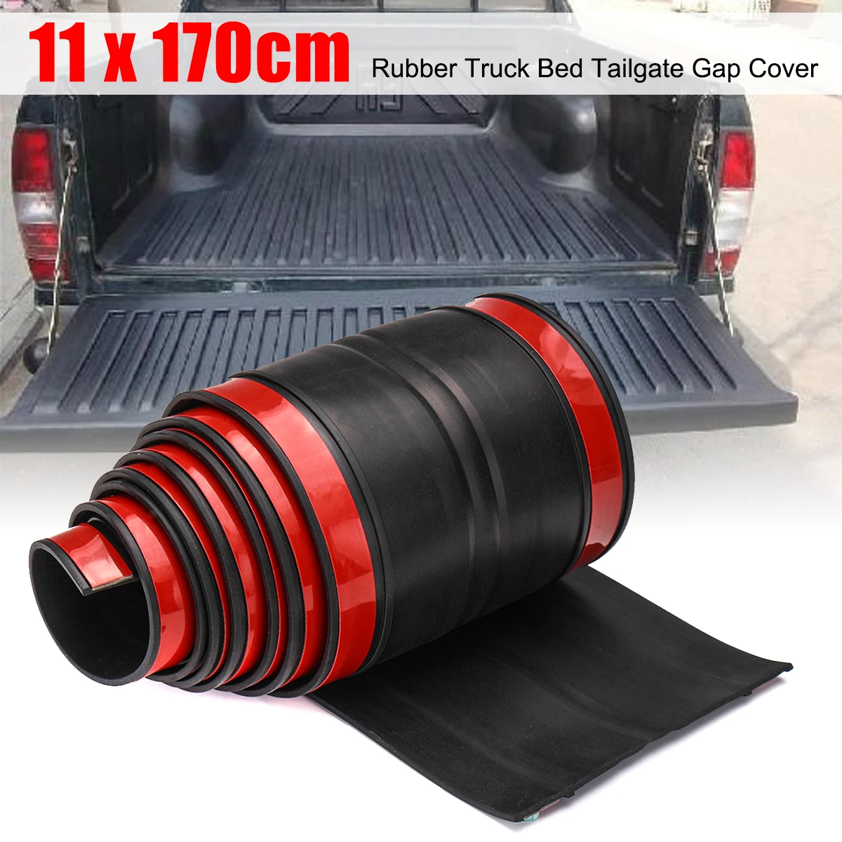 170cm Car Rear Trunk Rubber Sealing Strip Tailgate Gap Cover Protector Universal Anti-Scratch Sticker
170cm Car Rear Trunk Rubber Sealing Strip Tailgate Gap Cover Protector Universal Anti-Scratch Sticker