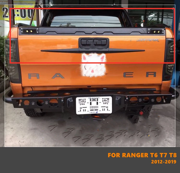 Good Quality Car Truck Rear Guard Cover Plate With LED Lights Rear Door Trim Strip For Ford Ranger T6 T7 T8 2012-2019
Good Quality Car Truck Rear Guard Cover Plate With LED Lights Rear Door Trim Strip For Ford Ranger T6 T7 T8 2012-2019