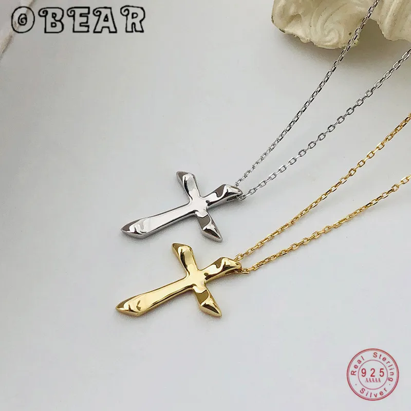 925 Sterling Silver Simple Jesus Cross Pendant Necklace Women Church Prayer Wedding Jewelry Accessories Friendship Gift
925 Sterling Silver Simple Jesus Cross Pendant Necklace Women Church Prayer Wedding Jewelry Accessories Friendship Gift