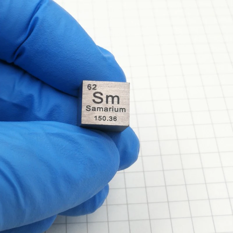 Металлический куб Samarium периодического фенотипа, средний вес 10 мм, 7,45 г, Sm≥ 99.9%
Металлический куб Samarium периодического фенотипа, средний вес 10 мм, 7,45 г, Sm≥ 99.9%