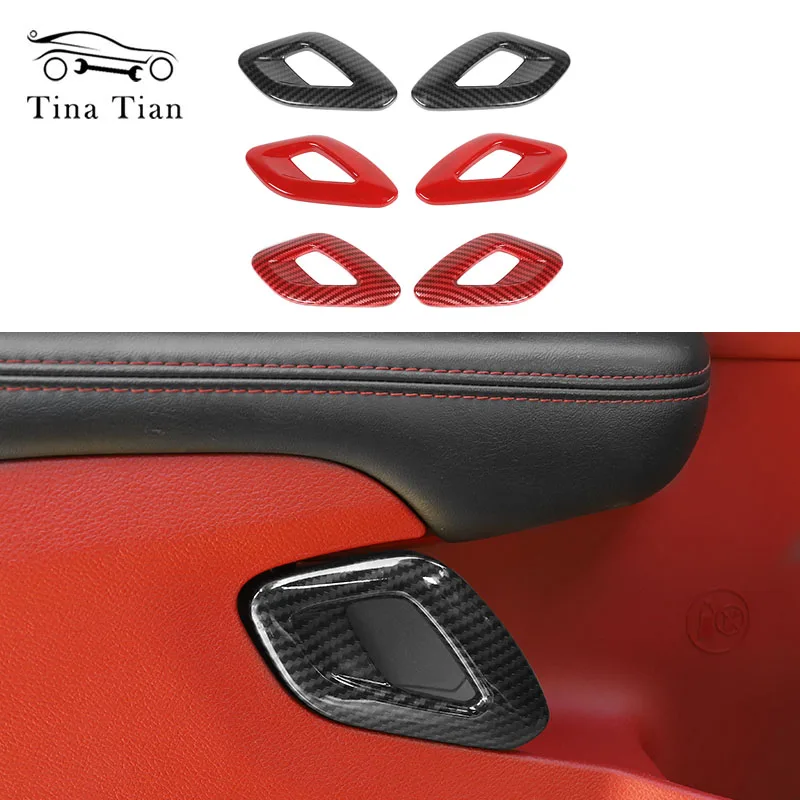 Fit for Dodge Chanllenger 2015+ Interior Mouldings ABS Carbon fiber color Inner Door Handle Decal Sticker
Fit for Dodge Chanllenger 2015+ Interior Mouldings ABS Carbon fiber color Inner Door Handle Decal Sticker