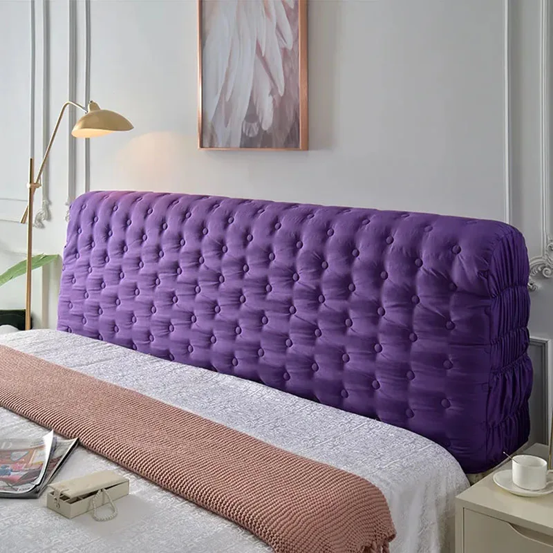 3d Solid Color Thickened Bed Head Cover Elastic Bedside Dust Cover All-Inclusive Bed Back Quilted Protector Cover Headboard Case
3d Solid Color Thickened Bed Head Cover Elastic Bedside Dust Cover All-Inclusive Bed Back Quilted Protector Cover Headboard Case